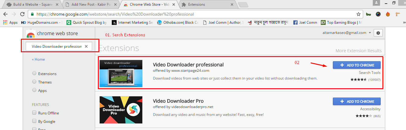 youtube online free video downloader chrome