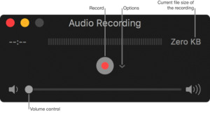 Record a Audio on your Mac