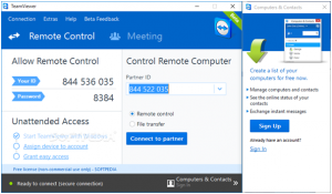 control-your computer team viewer