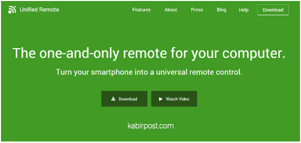 control-your computer unified-remote