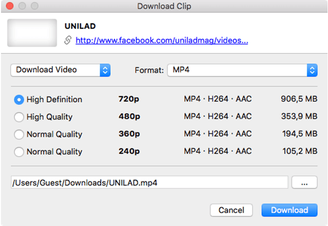 Facebook Video Downloader 6.18.9 instal the last version for apple