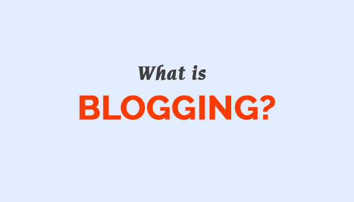 The wonderful world of blogging.